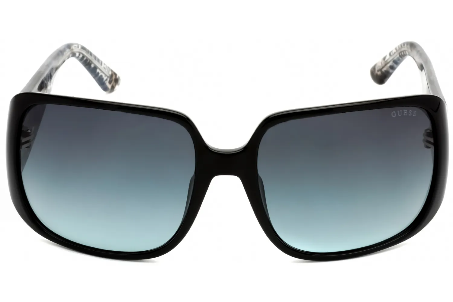 Guess GU7682 01B Sunglasses Shiny Black 62mm Women 2