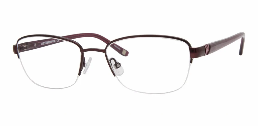 Liz Claiborne L 662 00T7 Eyeglasses Plum 54mm Women