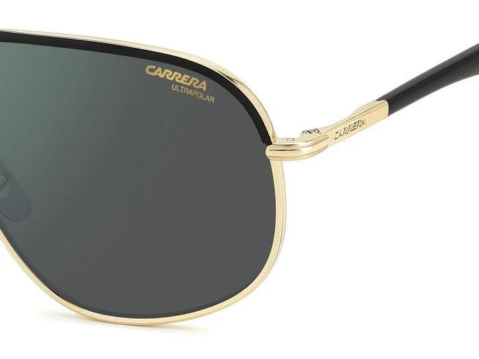 Carrera 318/S 02M2 Q3 Sunglasses Black Gold 60mm Men 4