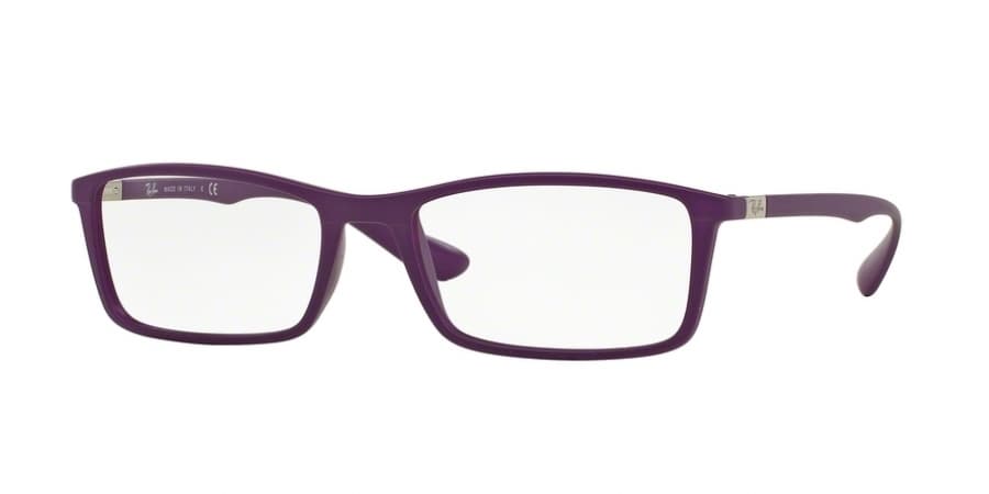 Ray-Ban RB7048F 5443 Eyeglasses Matte Purple 56mm Women