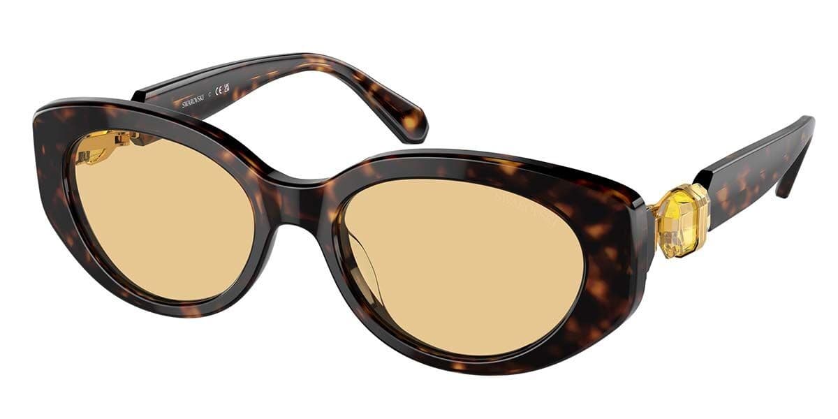 Swarovski SK6002F 1002/8 Sunglasses Brown 135mm Women