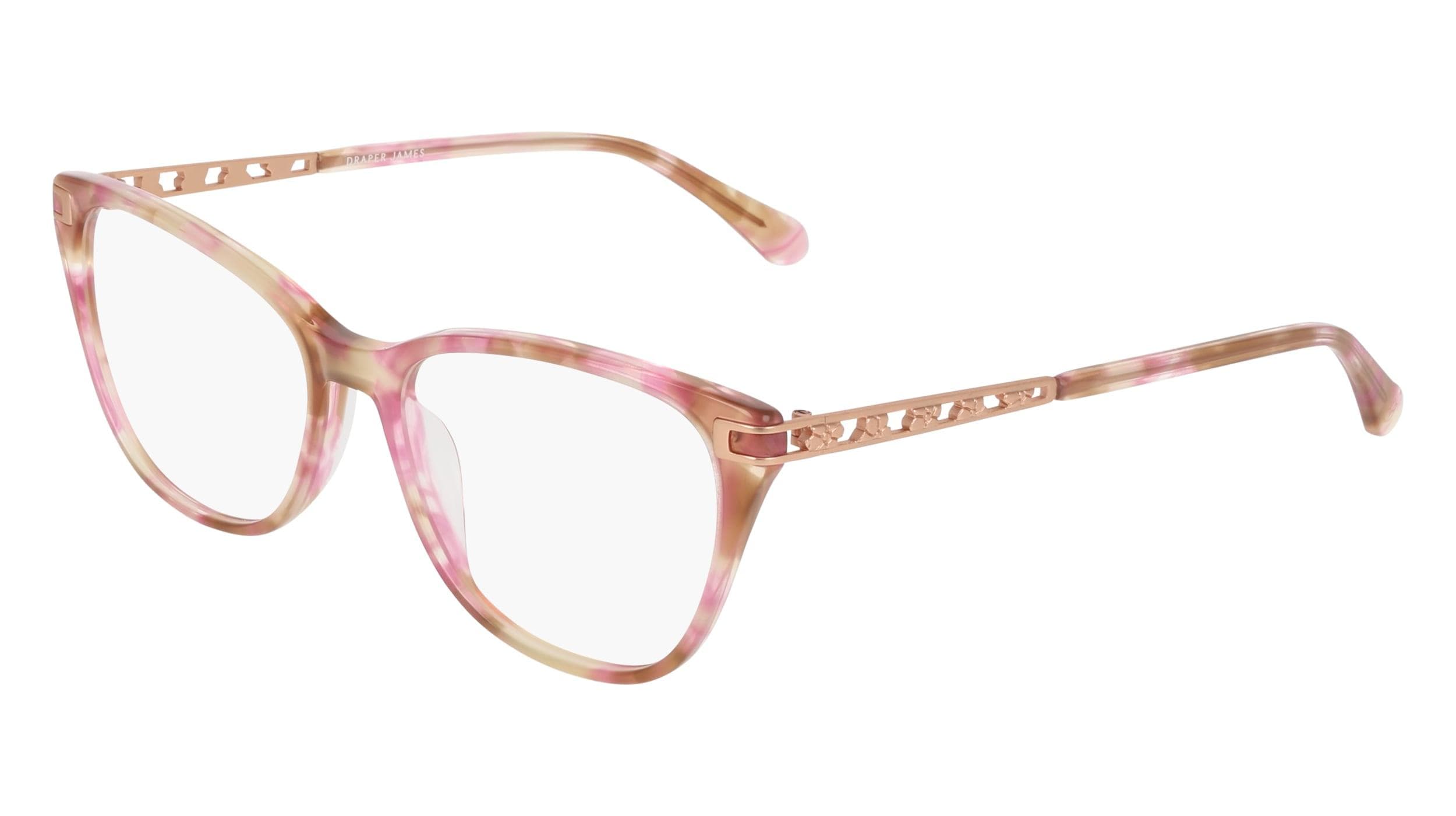 Draper James DJ5068 660 Eyeglasses Blush Tortoise 53mm Women