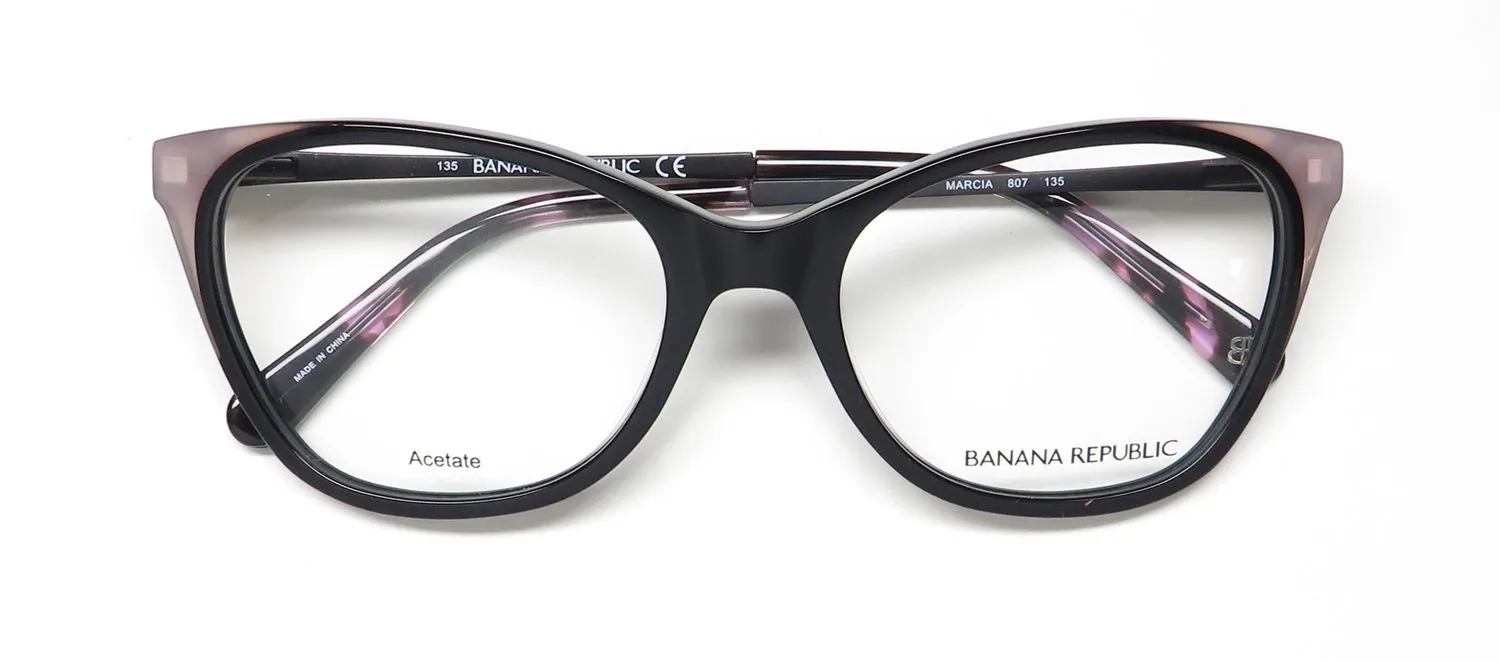 Banana Republic Marcia 807 Eyeglasses Black 52mm 2