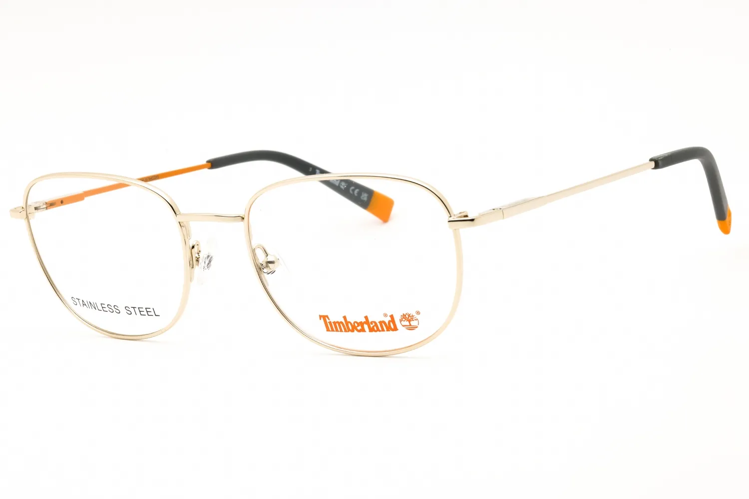 Timberland TB1845 032 Eyeglasses Pale Gold Crystal 54mm Men