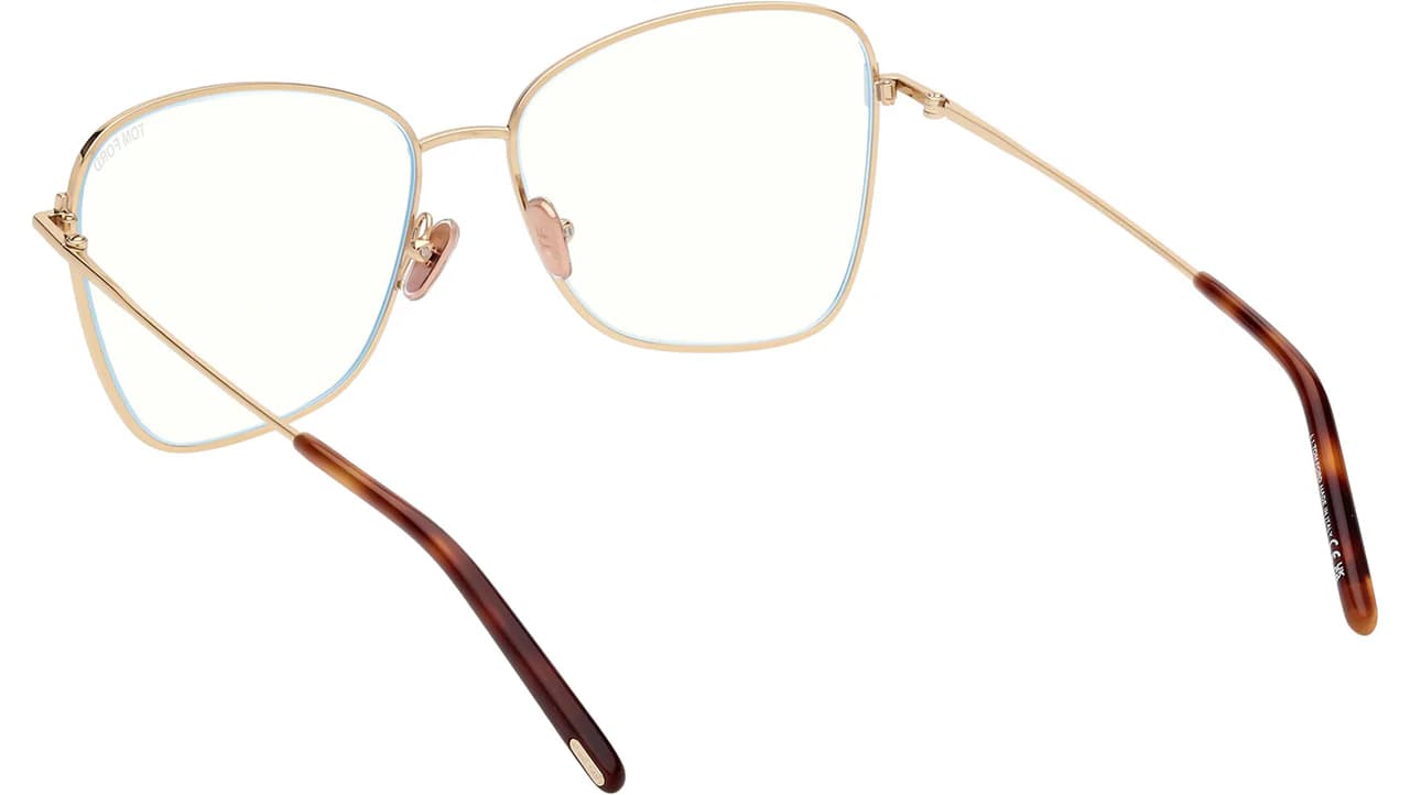 Tom Ford FT5906B 046 Eyeglasses Matte Light Brown 55mm Women 3