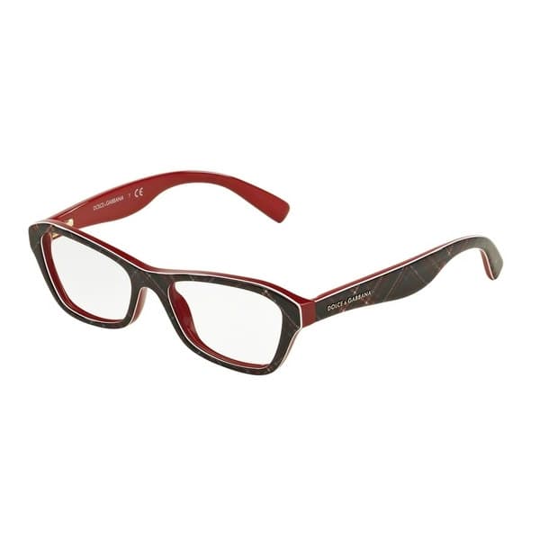 Dolce&amp;Gabbana DG3202 2988 Eyeglasses Multicolor 47mm Unisex