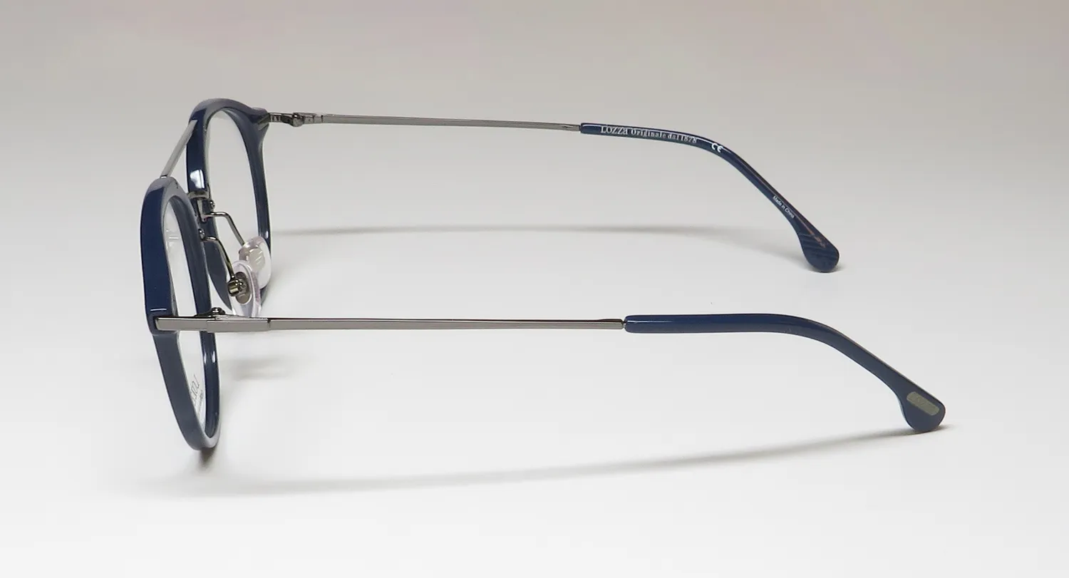 Lozza Vl4181 04g5 Eyeglasses Blue 50mm 4