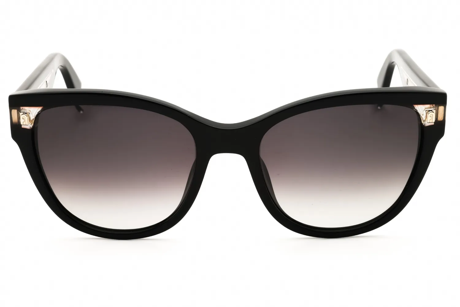 Furla SFU593V 0700 Sunglasses Glossy Black 54mm Women 2