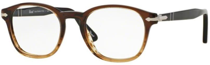 Persol PO3122V 1026 Eyeglasses Dark Brown Gradient 50mm Men