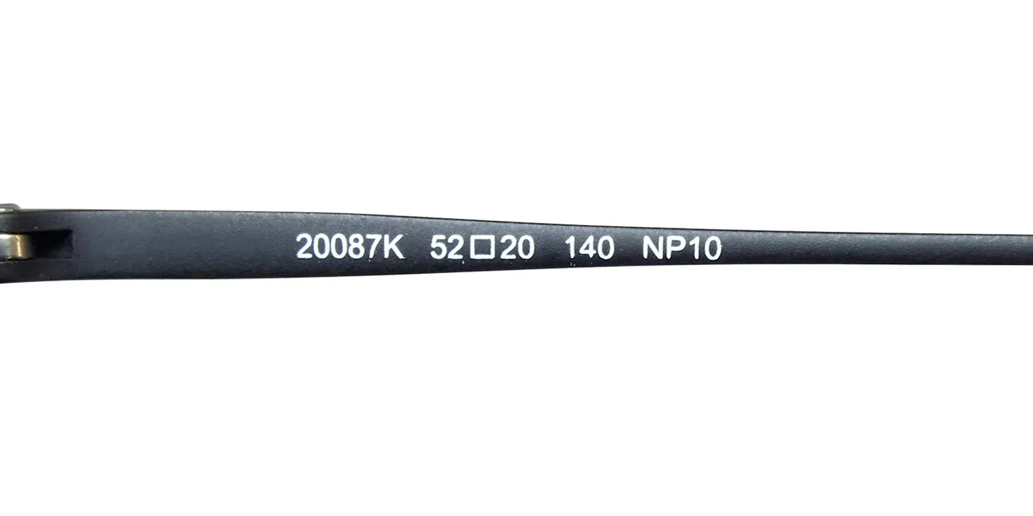 Morel Koali 20087k np10 Eyeglasses Black 52mm 7