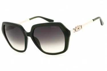 Guess GU00267 96P Sunglasses Shiny Dark Green 57mm