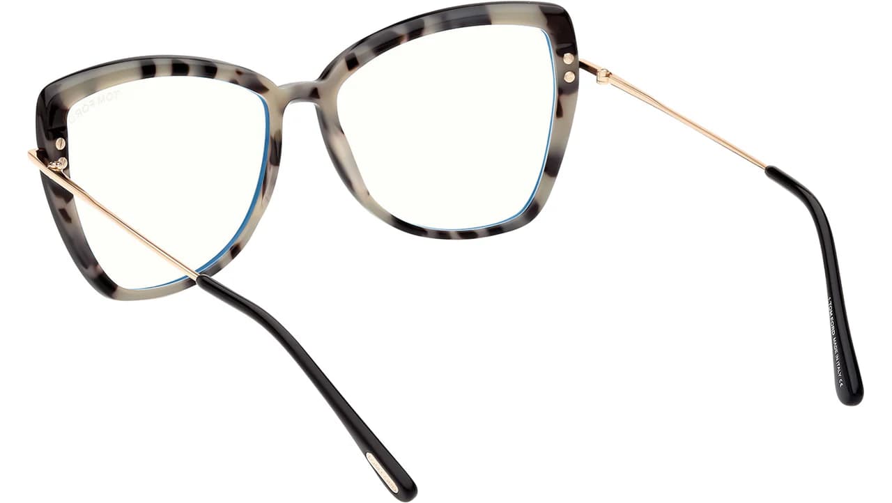 Tom Ford FT5882B 5 Eyeglasses Black 55mm Women 5