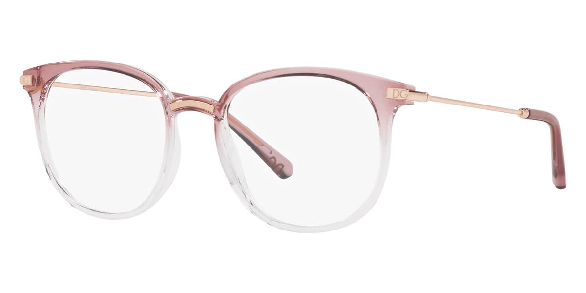 Dolce & Gabbana DG5071 3303 Eyeglasses Gradient Pink 50mm Women 4