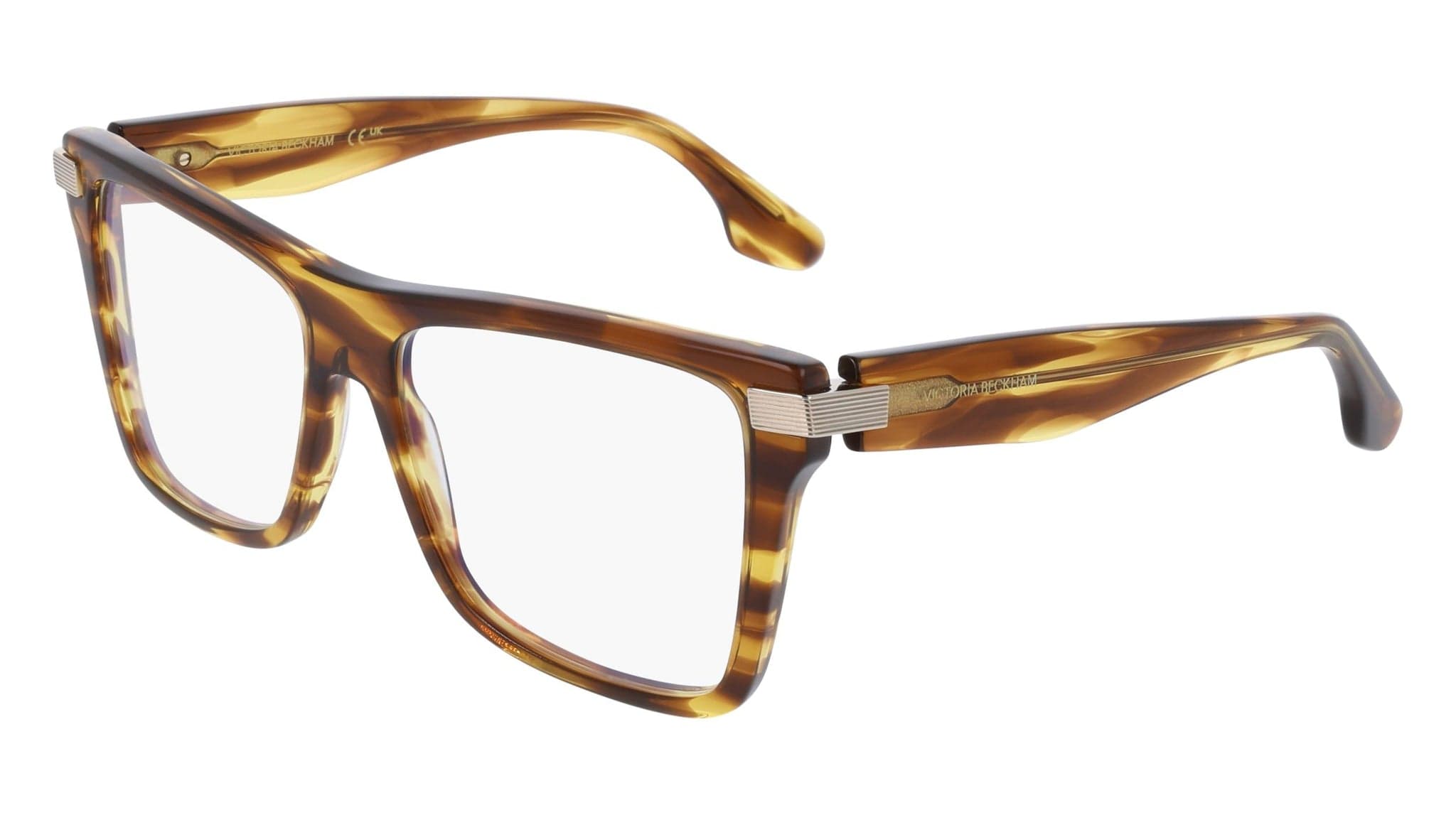 Victoria Beckham VB2677 224 Eyeglasses Striped Tobacco 53mm Women