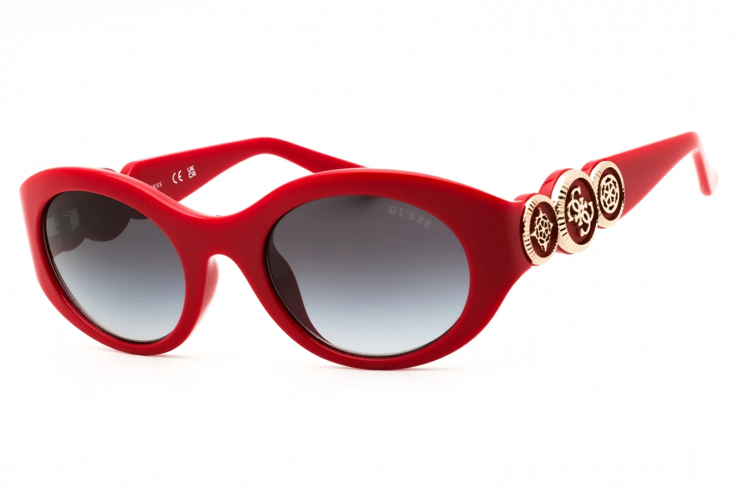 Guess GU00198-H 66B Sunglasses Shiny Red 53mm Women