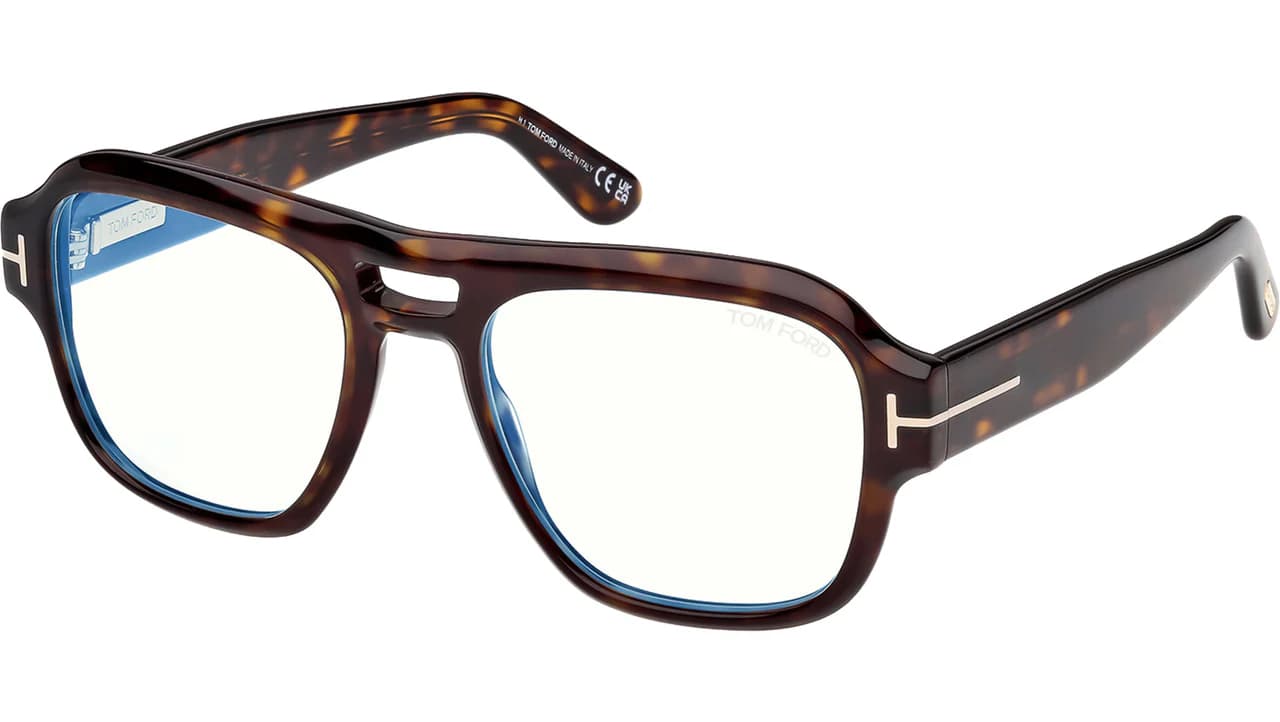 Tom Ford FT6085B 052 Eyeglasses Dark Havana 54mm Men