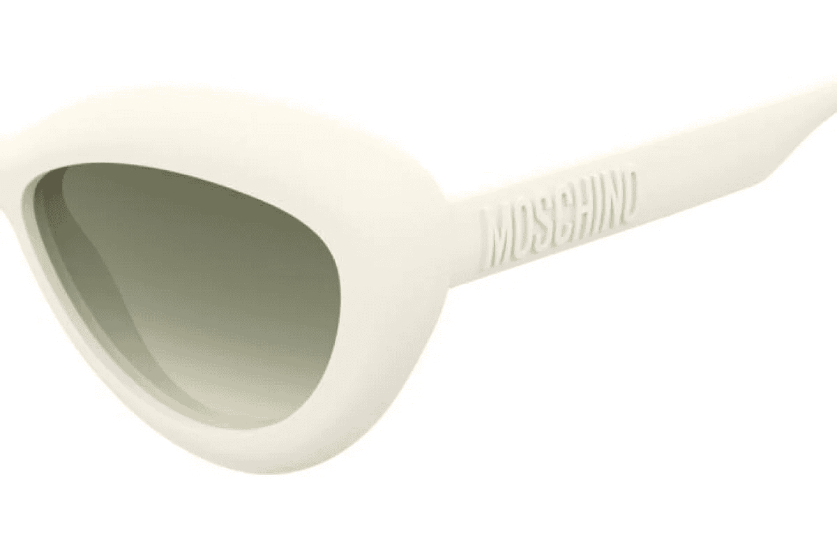 Moschino MOS163/S 0SZJ Sunglasses Ivory 55mm Women 3