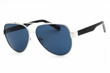 Kenneth Cole KC00034 10V Sunglasses Shiny Light Nickeltin 60mm