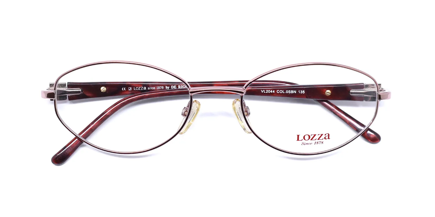 Lozza Vl2044 0sbn Eyeglasses Pink 51mm 2