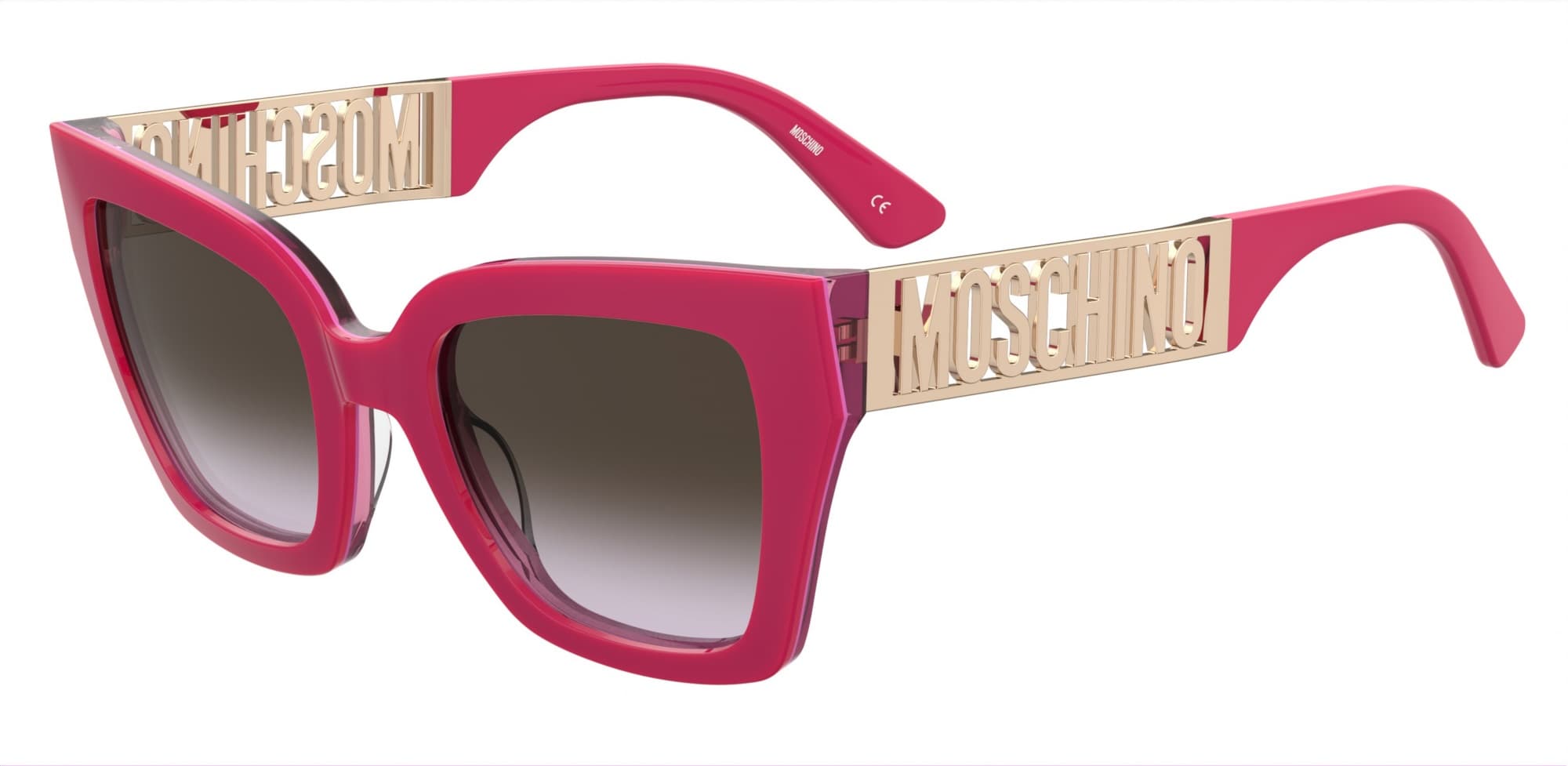 Moschino MOS161/S 0MU1 Sunglasses Fuchsia 53mm Women