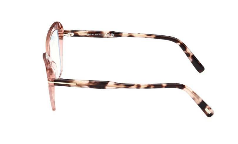 Tom Ford FT5948B 072 Eyeglasses Shiny Pink 55mm Women 3