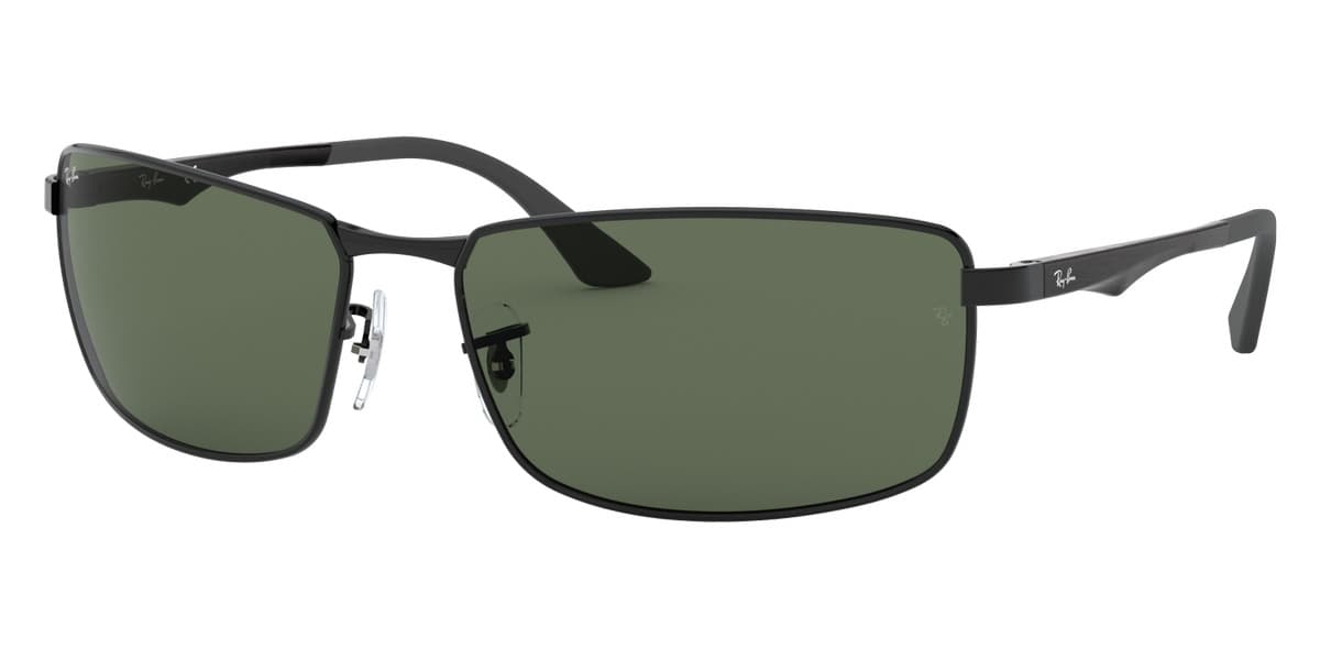 Ray-Ban RB3498 002/71 002/71 Sunglasses Black 61mm Men