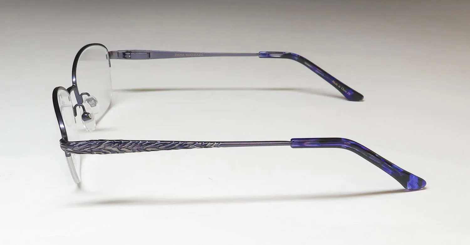 Dana Buchman Dusty vi Eyeglasses Violet 53mm 4
