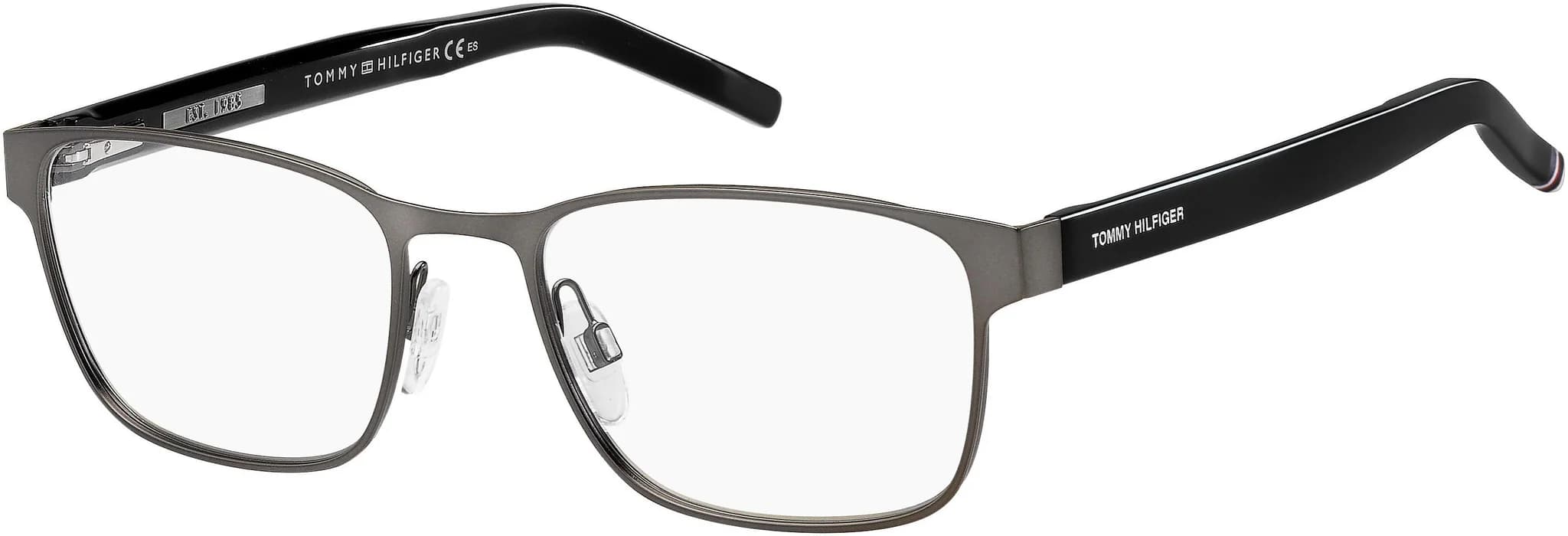 Tommy Hilfiger TH 1769 0R80 Eyeglasses Matte Dark Ruthenium 55mm