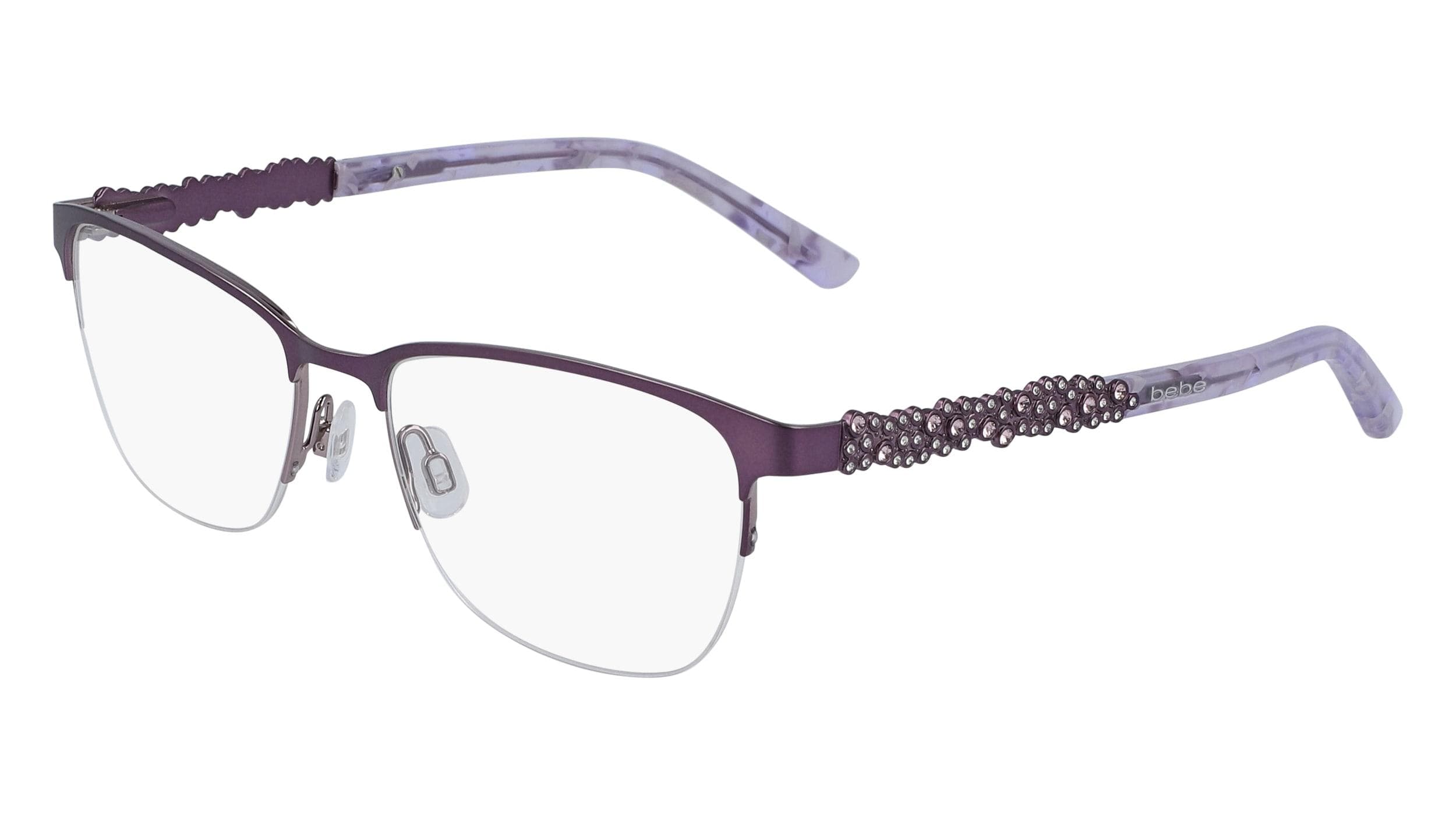 Bebe BB5177 500 Eyeglasses Plum 52mm Women