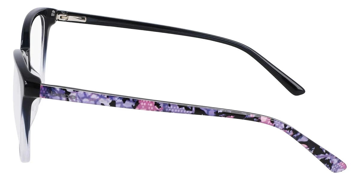 Bebe BB5206 001 Eyeglasses Jet Gradient 53mm Women 3
