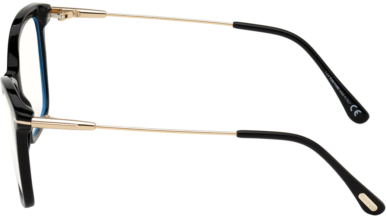Tom Ford FT5687B 001 Eyeglasses Black 56mm Women 4
