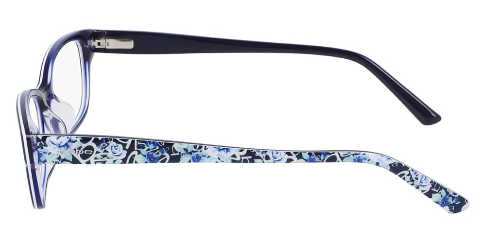 Bebe BB5183 410 Eyeglasses Navy 51mm Women 3