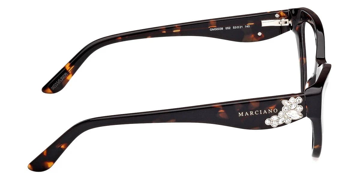 Marciano GM50038 052 Eyeglasses Dark Havana 53mm Women 5