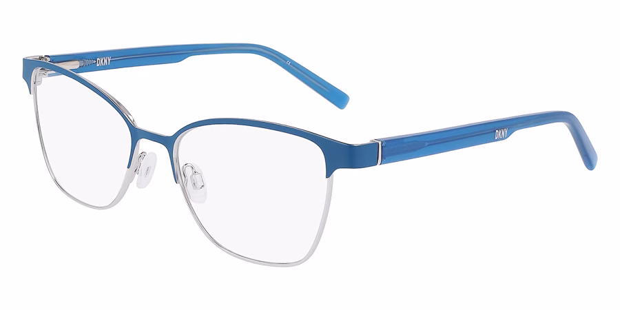 DKNY DK3007 430 Eyeglasses Blue Teal 52mm Women
