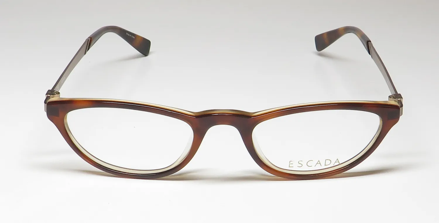 Escada Ves454 09ta Eyeglasses Tortoise 48mm 3