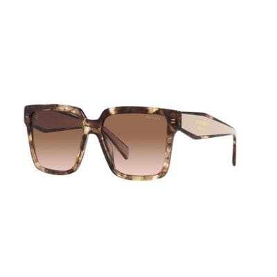 Prada SPR24Z 07R-0A6 PR 24ZS Sunglasses Brown 140mm Women