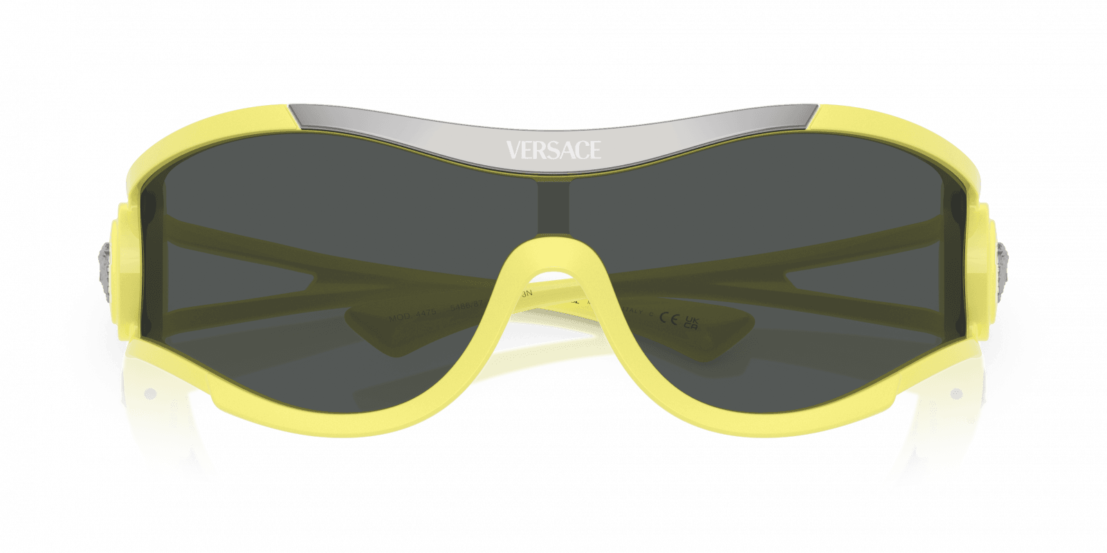 Versace 0VE4475 548687 Sunglasses Yellow 42mm Unisex 5