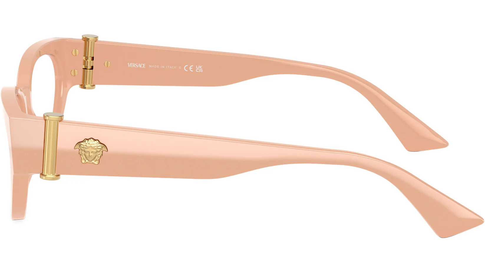Versace 0VE3366 5494 Eyeglasses Nude Brown 53mm Women 3