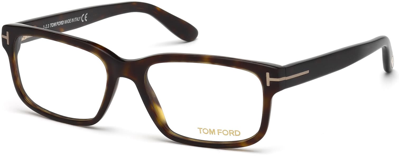Tom Ford FT5313 052 Eyeglasses Dark Havana 55mm Men