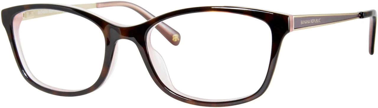 Banana Republic CATERINA 0S0R Eyeglasses Brown Havana Pink 51mm Women