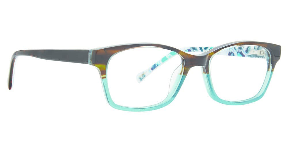Vera Bradley Meadow CLV Eyeglasses Cloud Vine 47mm Kids