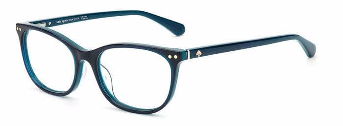 Kate Spade RAELYNN 0ZI9 Eyeglasses Teal 53mm Women