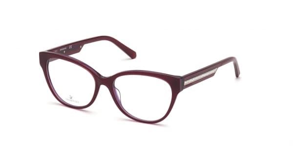 Swarovski SK5392 081 SK 5392 Eyeglasses Purple 51mm Women