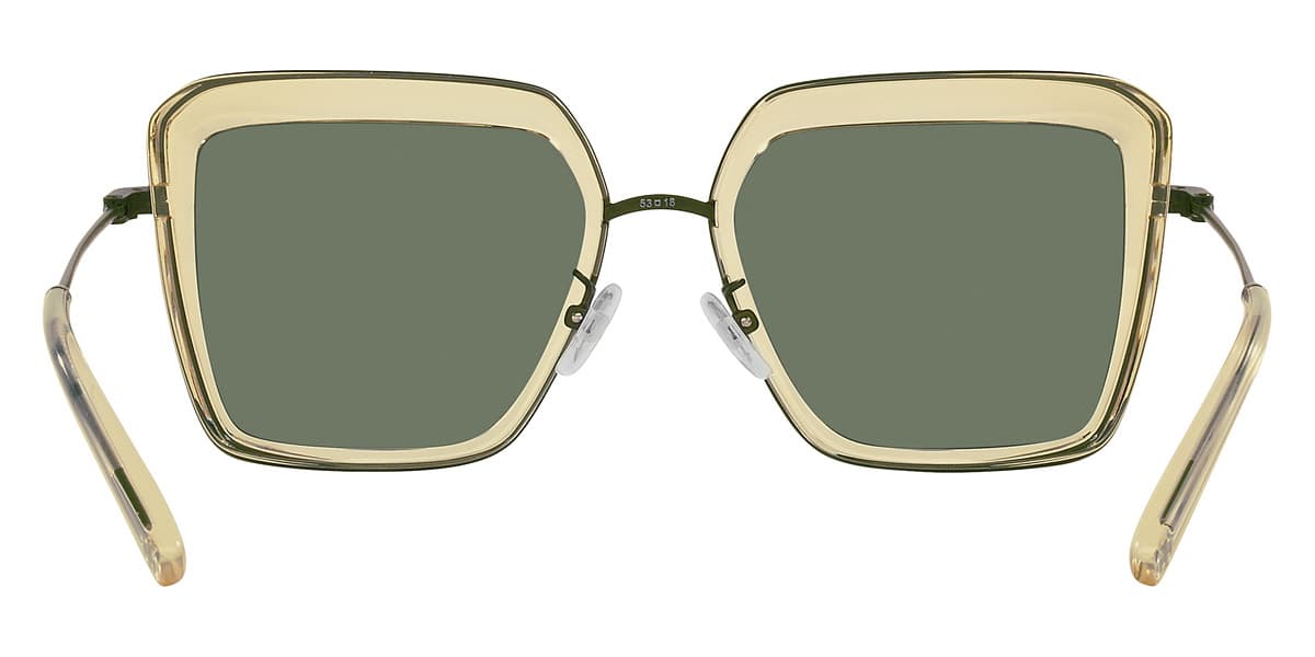Tory Burch TY6099 33676H Sunglasses Transparent Yellow 53mm Women 4