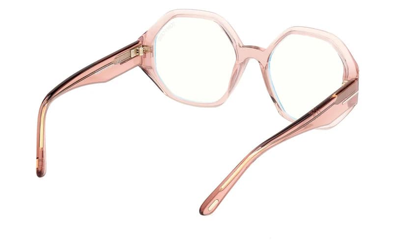 Tom Ford FT5967B 072 Eyeglasses Shiny Pink 53mm Women 5