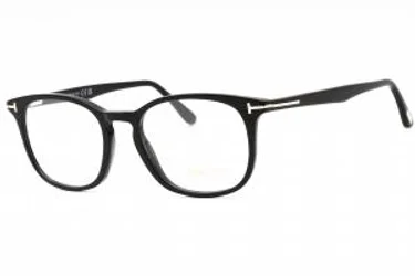 Tom Ford FT5505 1 Eyeglasses Shiny Black 52mm