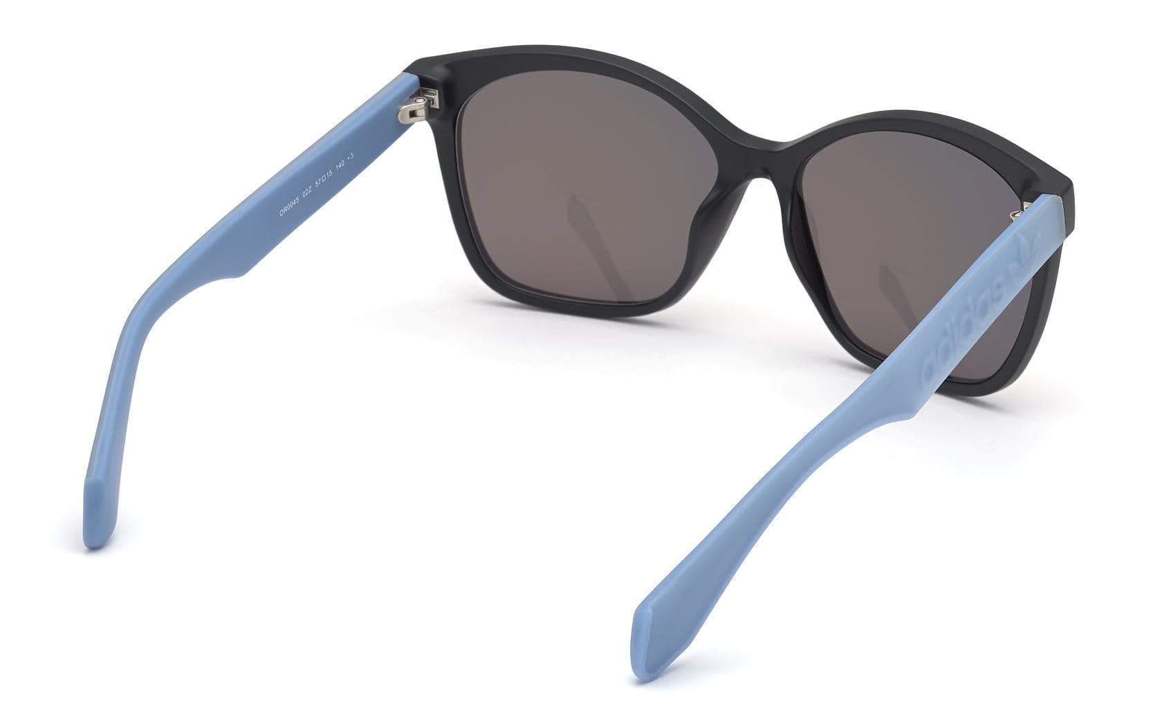 Adidas OR0045 02Z Sunglasses Matte Black 57mm Women 6