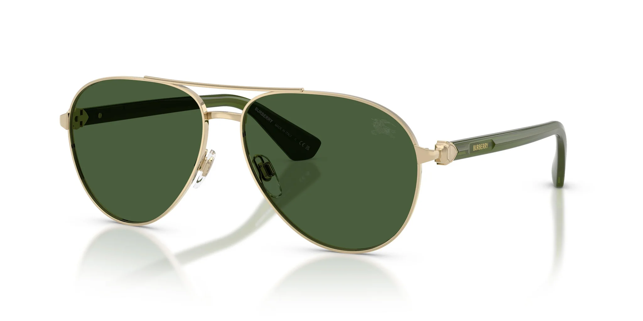 Burberry 0BE3167 110971 Sunglasses Light Gold 59mm Men