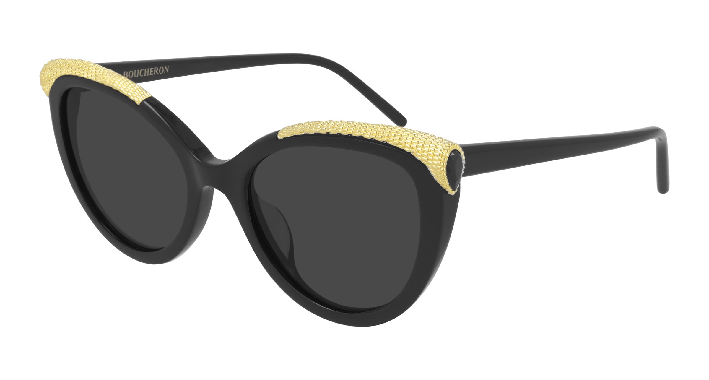 Boucheron BC0116S 001 Sunglasses Black 53mm Women