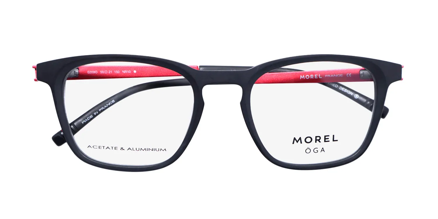 Morel Oga 10209o nr10 Eyeglasses Matte Black 55mm 2